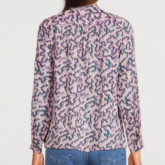 ISABEL MARANT ÉTOILE Maria Printed Cotton Blouse - Picture 2 of 7